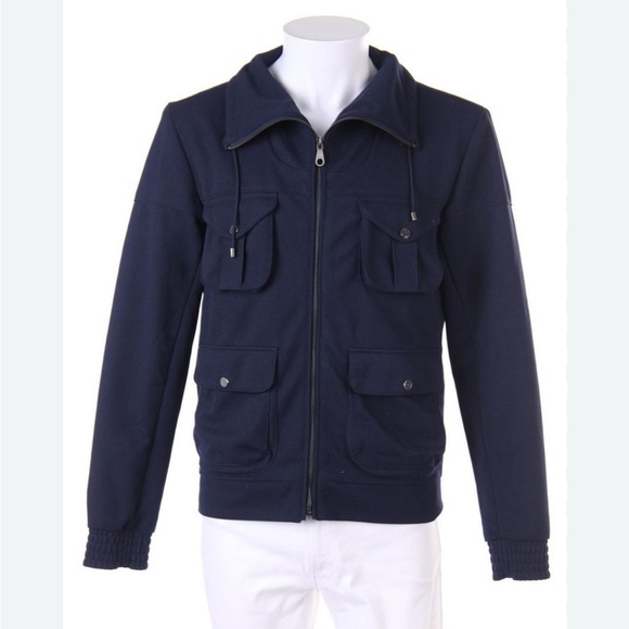 Zara Other - Zara Collection Mens Full Zip Jacket Blue 100%Polyester 
 Long Sleeve Casual XL